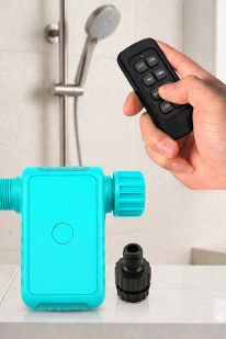 RemoteShowerTimer automatic shower water shutoff device for teens with ADHD and autism